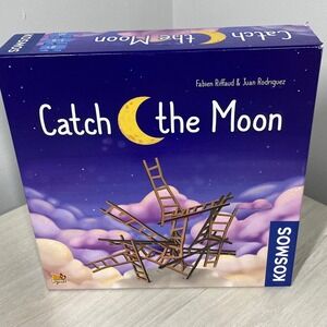 Catch the Moon KOSMOS Balancing Board Game Wood Ladder Stacking Dexterity Game